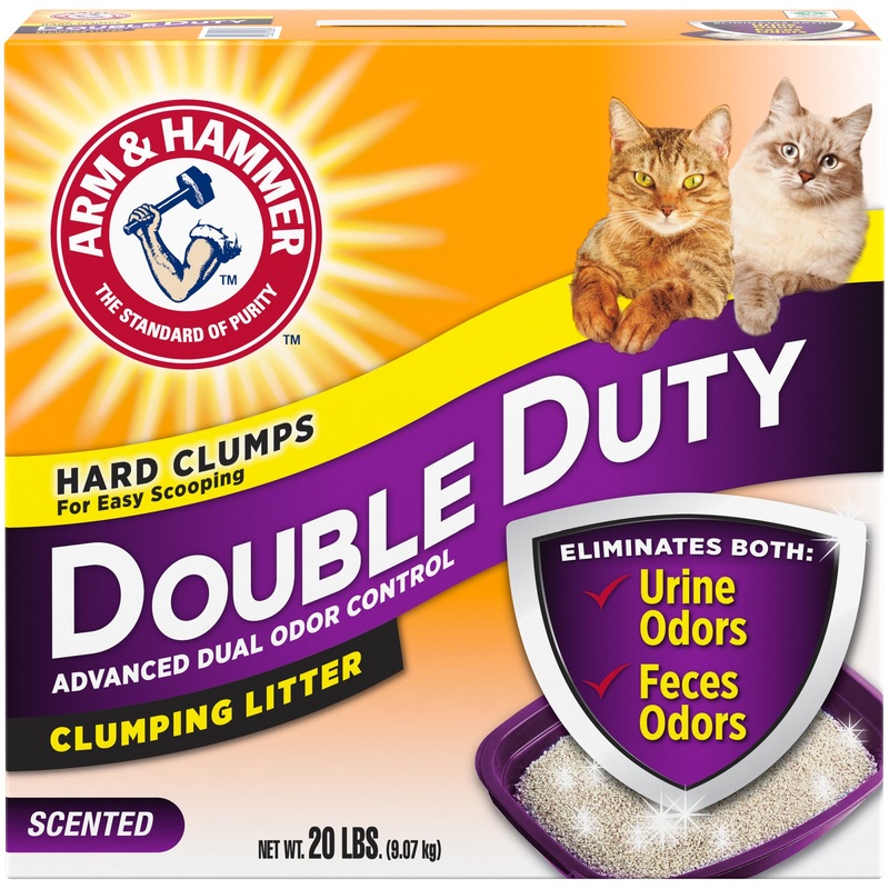 ARM & HAMMER Double Duty Clumping Litter, 20 lb 20lb