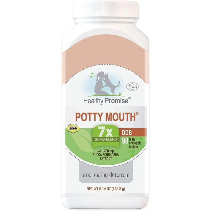 Four Paws Potty Mouth Coprophagia Supplement for Dogs 2 chews