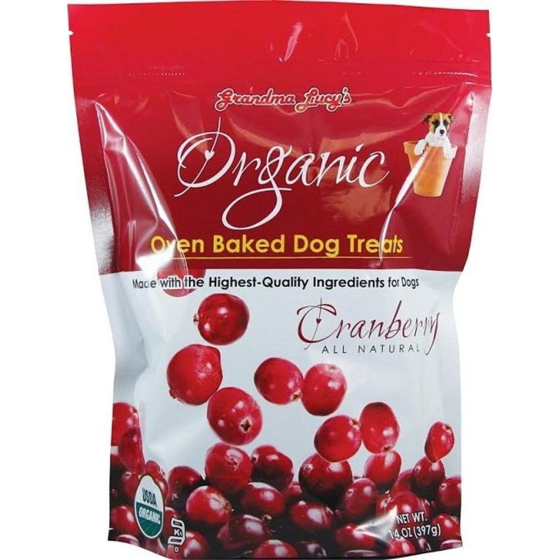 Grandma Lucy’s Organic Oven Baked Cranberry Flavor Dog Treats
