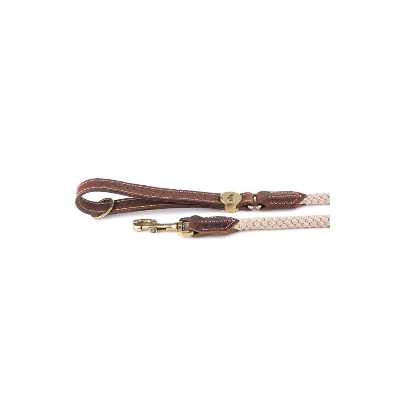 My Family El Paso Beige Rope Dog Leash 6 ft 0.88 inch