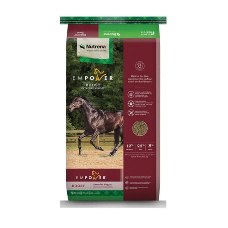 Nutrena Empower Boost Supplement Extruded Horse Feed 40 lb.