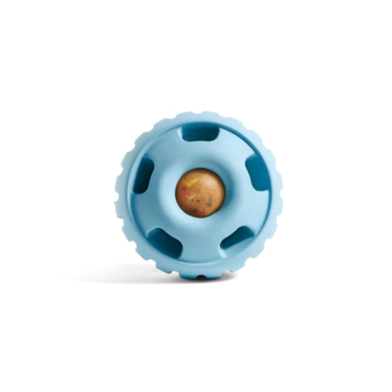 Pupsicle Refillable Treat Toy for Dogs Birthday Blue Large
