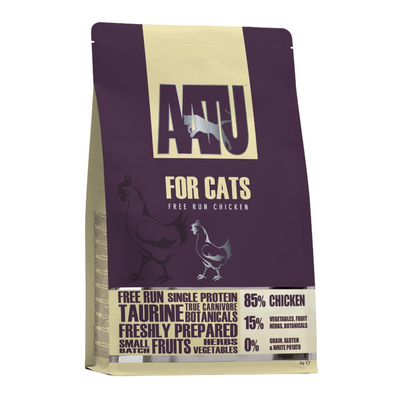 AATU Free Run Chicken Dry Cat Food 3kg – 3kg