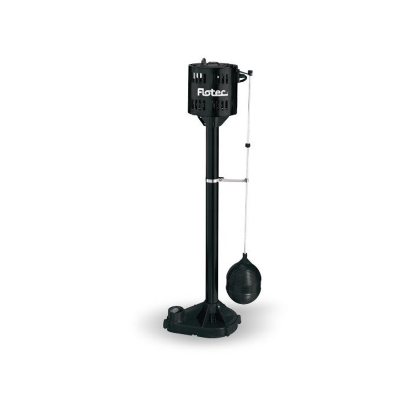 Pentair Flotec FPPM3600D 1/3 HP Thermoplastic Pedestal Sump Pump