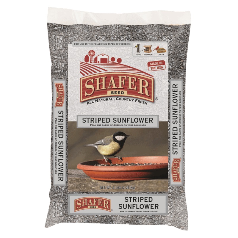 Shafer Striped Sunflower Bird Seed 5-lb