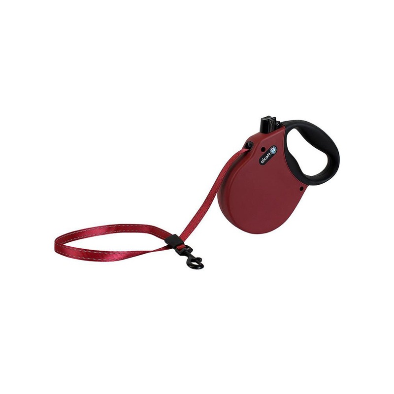 Alcott Adventure Retractable Dog Leash Black X-Small