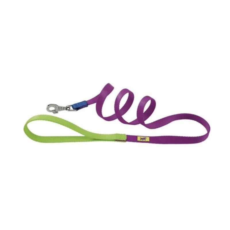 Ferplast Club G Colours Leash [Color – Purple, Dimension – 25mm x L 120cm]