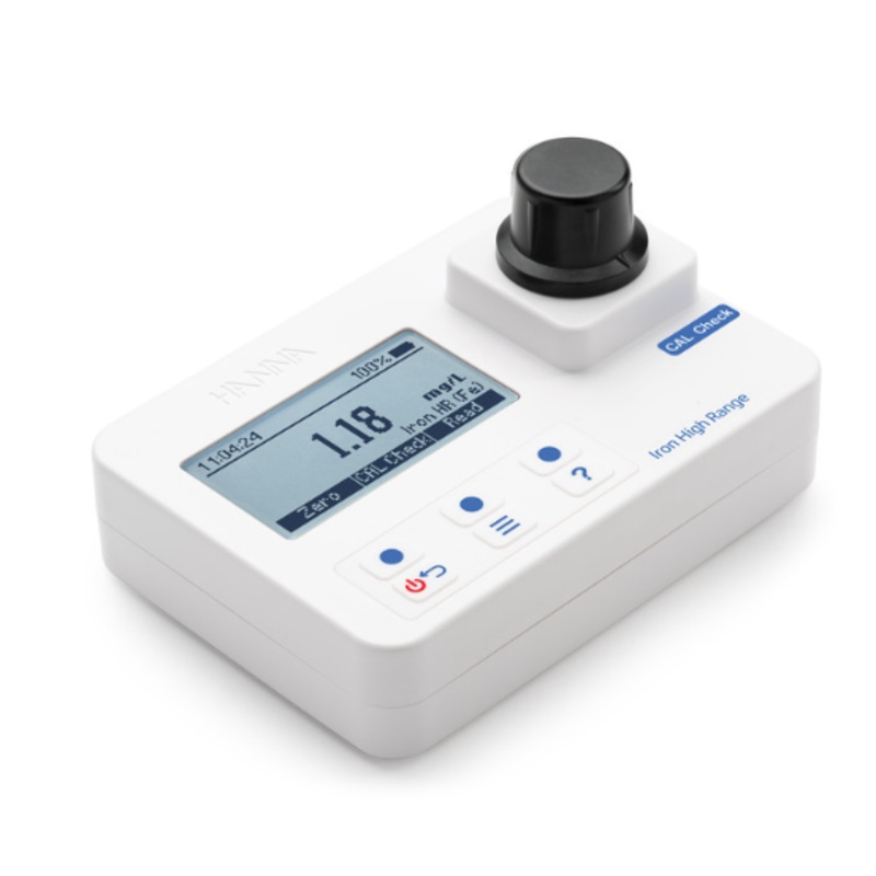Iron High Range Photometer HI97721C: Iron High Range Photometer Kit; 100 Tests