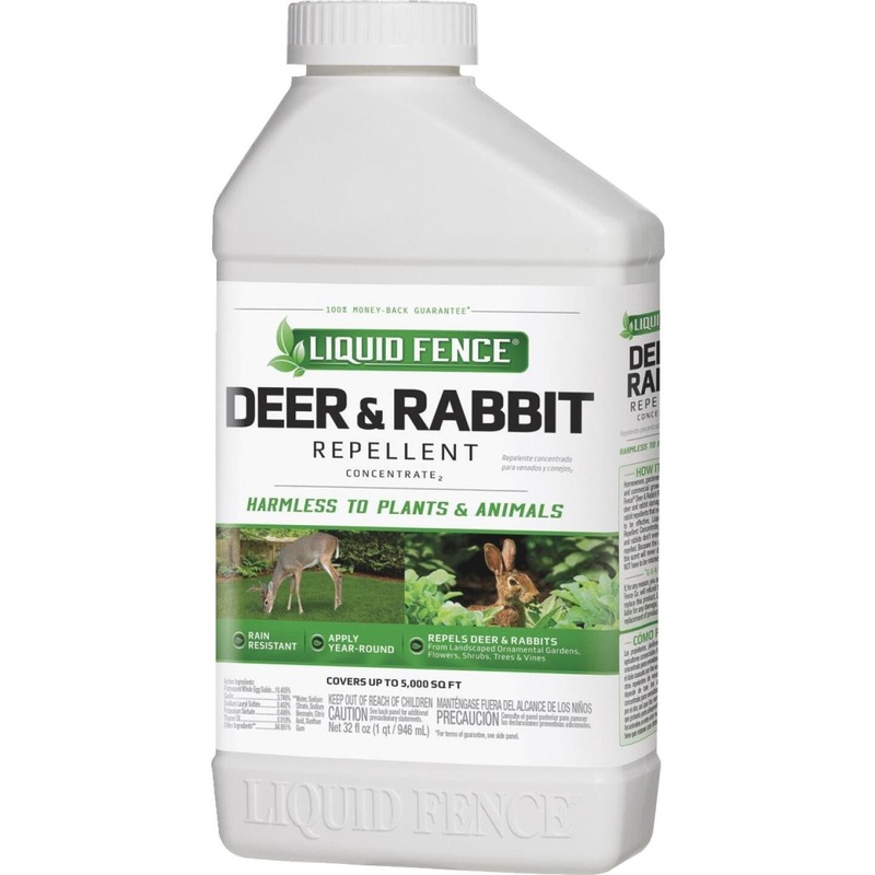 Liquid Fence Deer & Rabbit Repellent Concentrate 40 oz