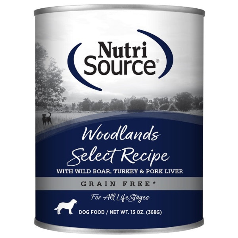 Nutrisource Woodlands Select Grain Free 13oz 13oz