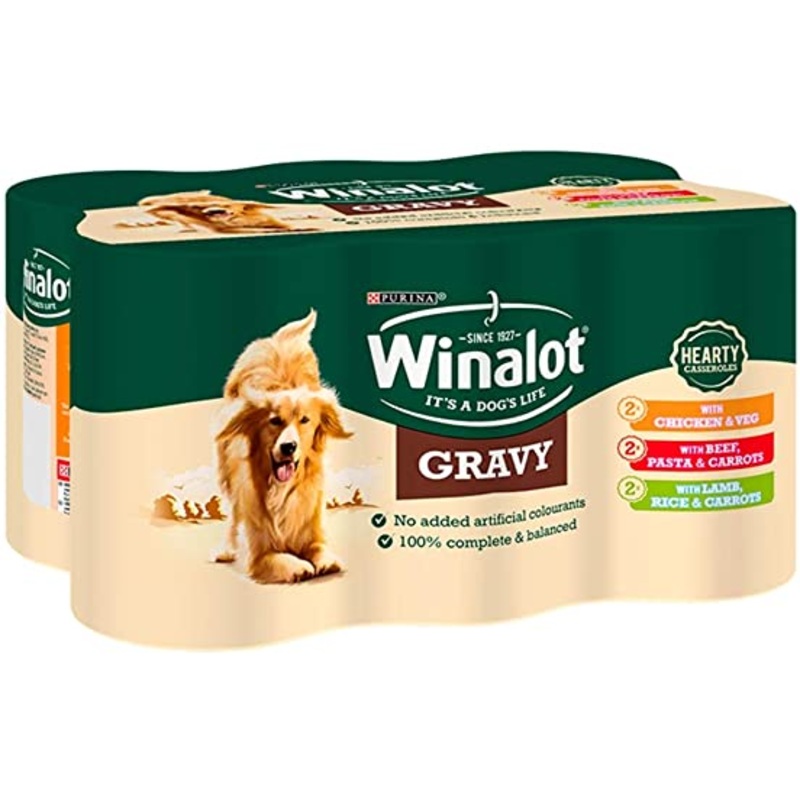 Winalot Classic Casserole Selection In Gravy 6 X 400g