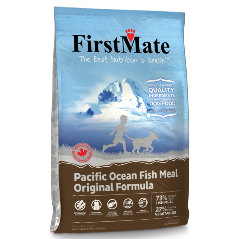 FirstMate Limited Ingredient Pacific Ocean Fish Meal  Original Formula Dry Dog Food 2.3kg