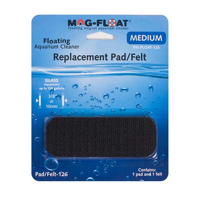 Mag Float Replacement pad/felt 125 medium glass