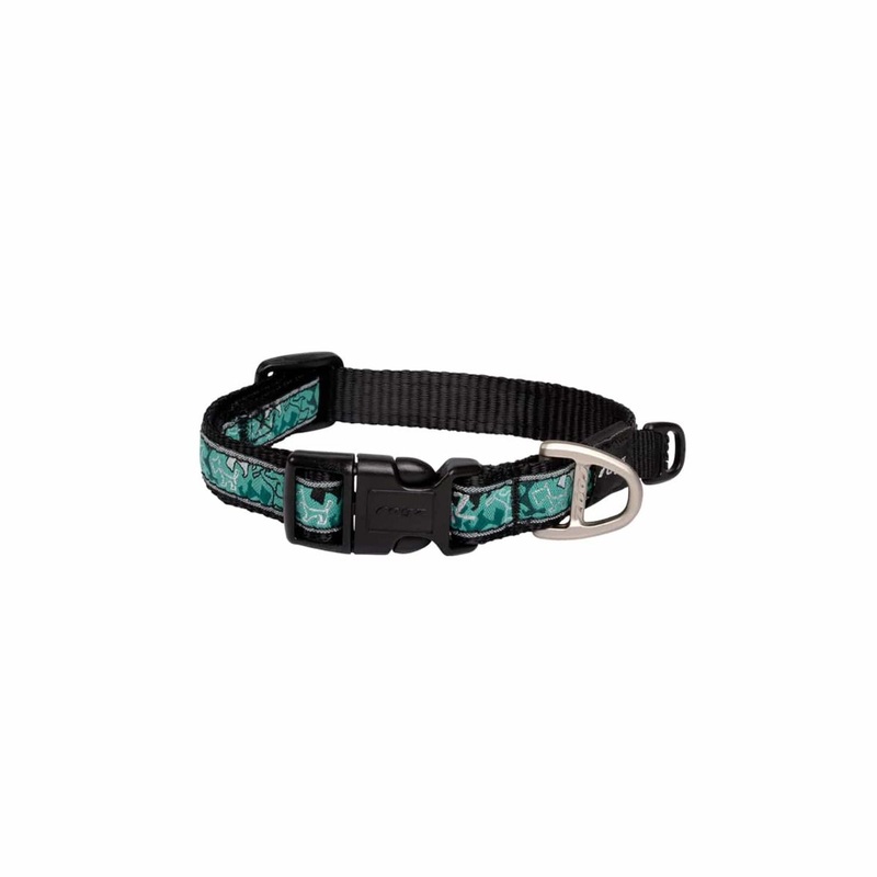Rogz FancyDress Classic Dog Collar Mint Dog – Large