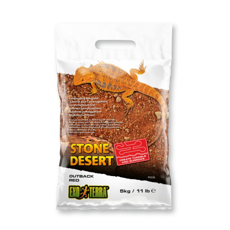 Exo Terra Stone Desert Outback Red 11 lb  5 KG