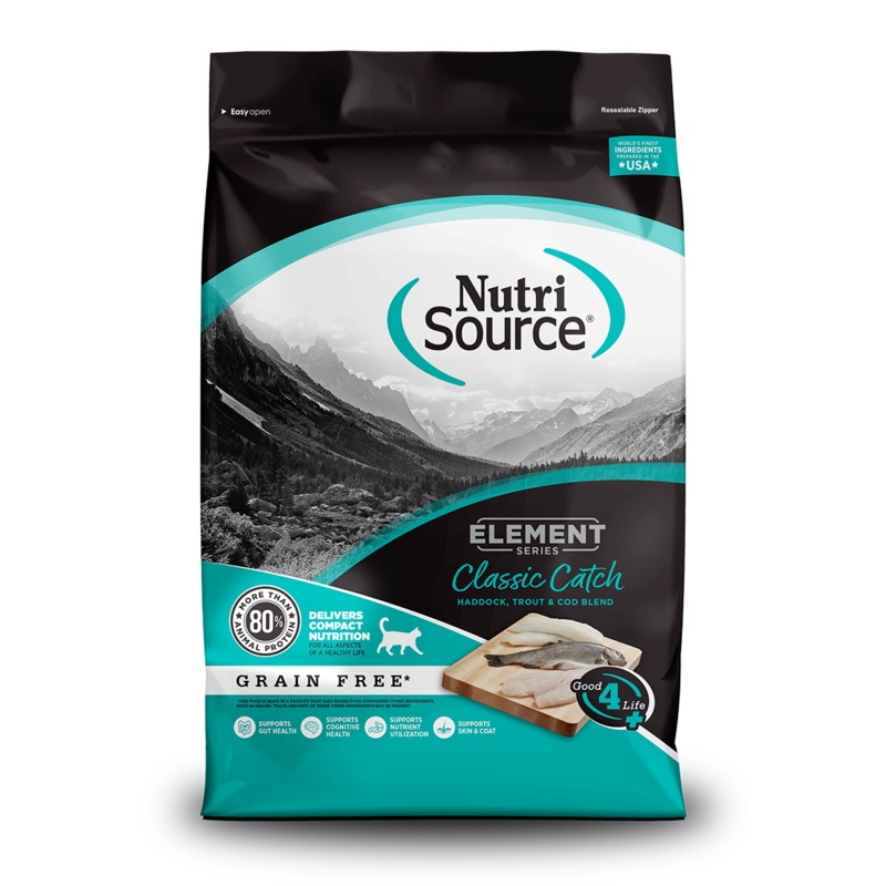 Nutri Source Element Cat Classic Catch 4lb