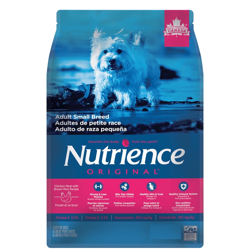 Nutrience Original Chicken Meal with Brown Rice  Small Breed Dog Food 2.5kg