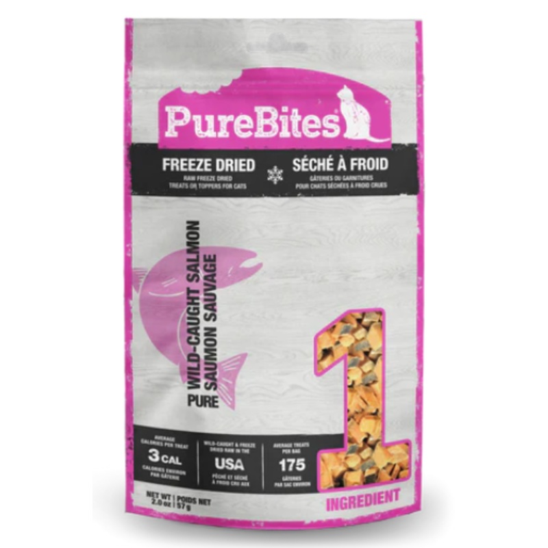Salmon Freeze Dried Cat Treats (57g) | PureBites