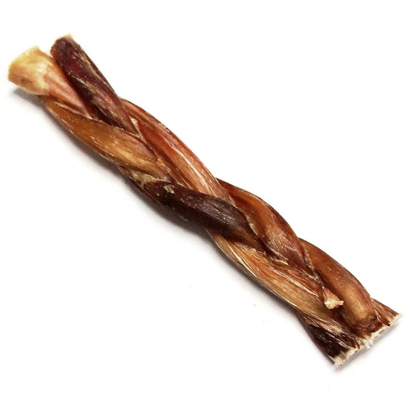 The Natural Dog Company Bully Braided Stick 6″ Dog Treats Each