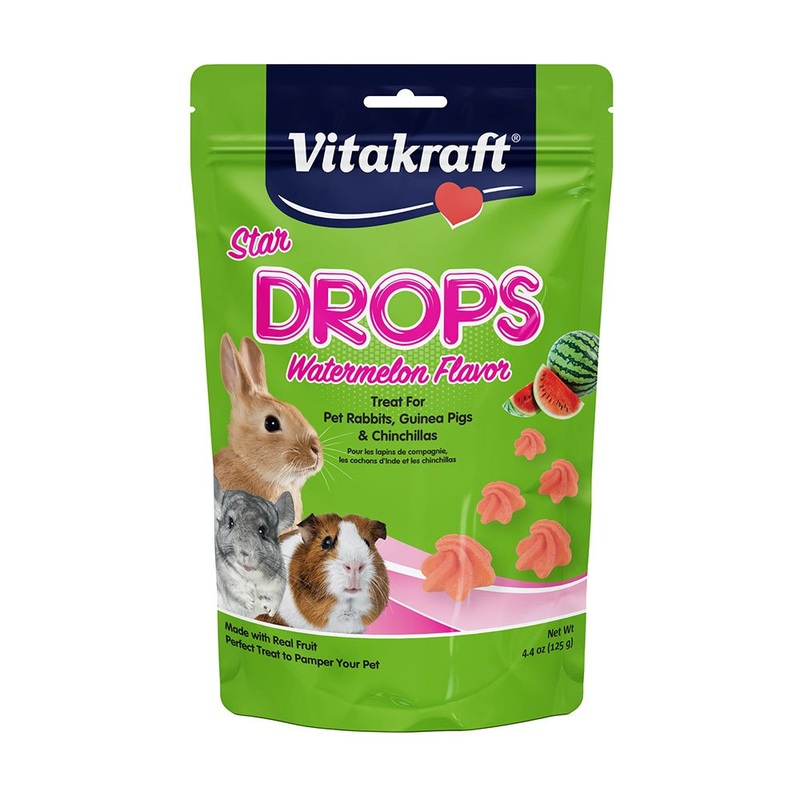 Vitakraft Drops for Small Animals Watermelon 4.4 oz