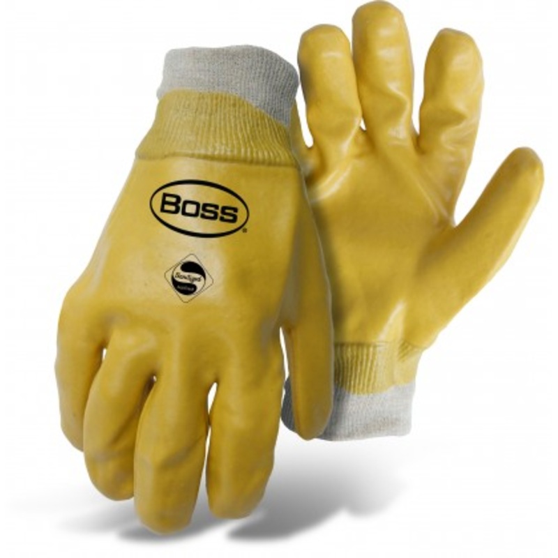 Boss Smooth Grip Pvc Knit Wrist