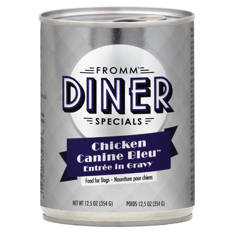 Fromm Diner Specials Chicken Canine Bleu Entre in Gravy Dog Food Case of 12 – 12.5 oz