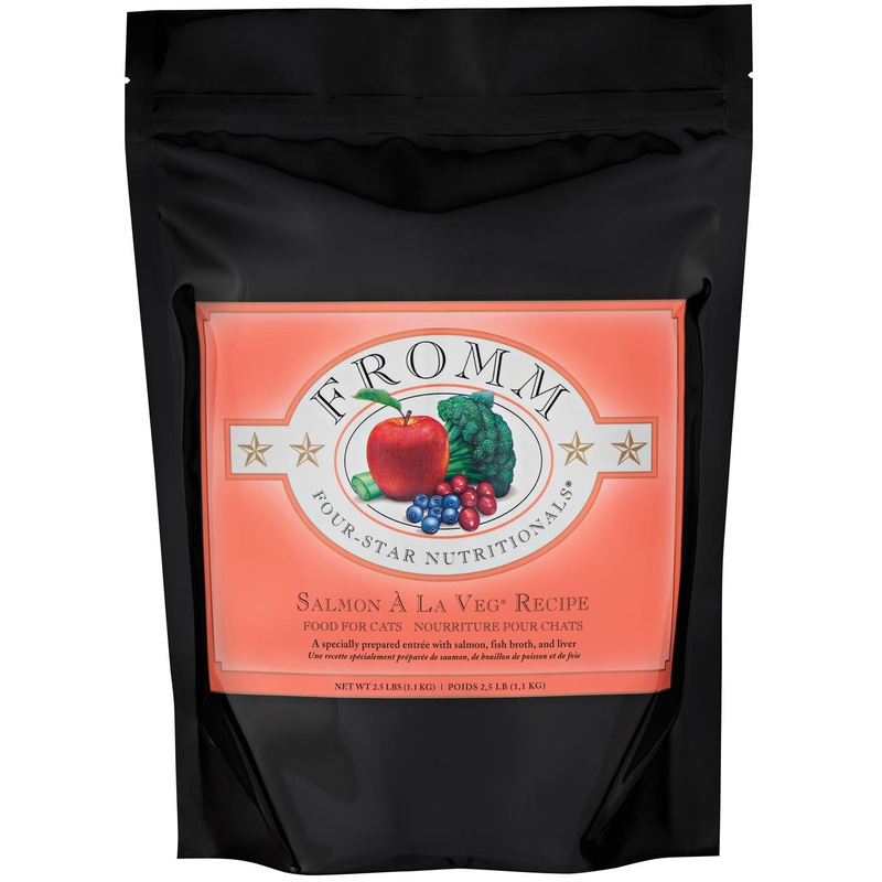 Fromm Four-Star Salmon  La Veg Recipe Cat Food