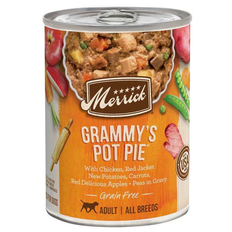 Grammy’s Pot Pie Grain-Free Canned Dog Food 12.7 oz, case of 12