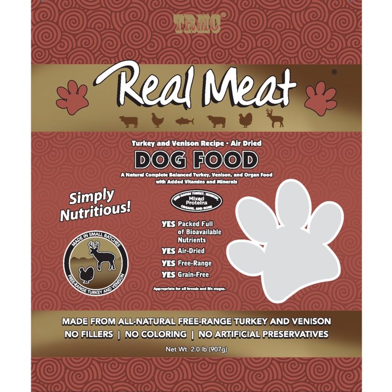 The Real Meat Turkey & Venison Dog & Cat Foods