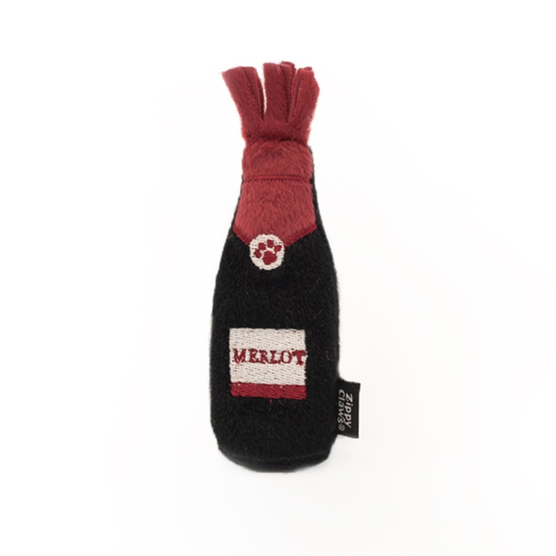 ZippyClaws Catnip Crusherz Merlot Cat Toy