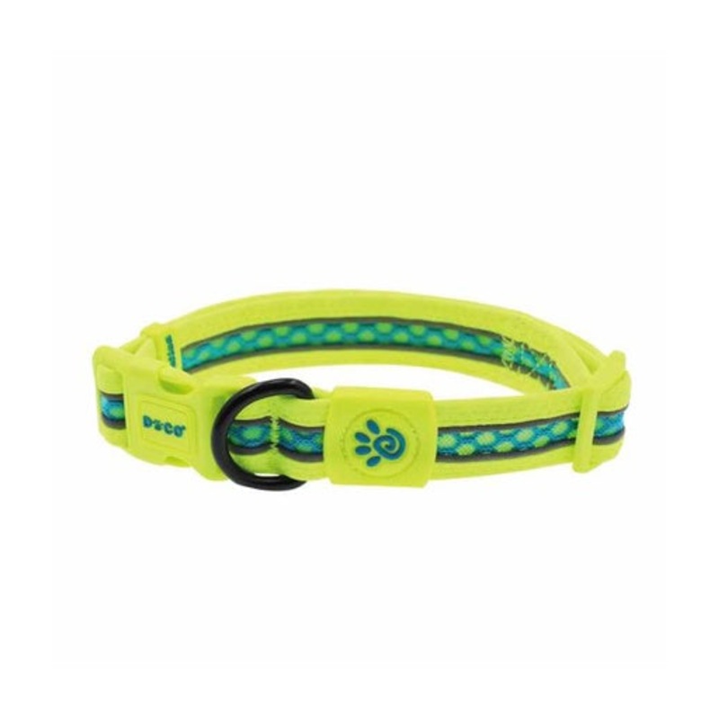 DOCO Lunar Mesh Collar (DCA032)[Size – L, Color – Turquoise]