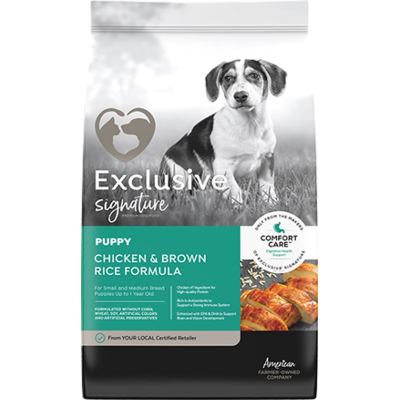Exclusive Signature Puppy Chicken & Brown Rice Formula 15 Lbs
