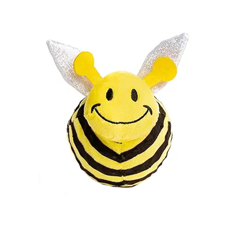 Fabdog Faball Bumble Bee Dog Toy Small