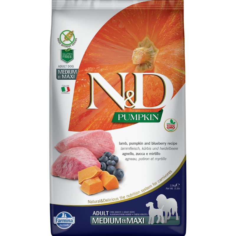 Farmina Pumpkin Lamb & Blueberry Adult Medium & Maxi 12kg