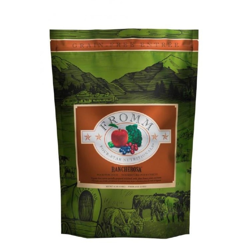 Fromm Four Star – Rancherosa Grain Free – Dry Dog Food 5% Off Auto Renew 4 lb.