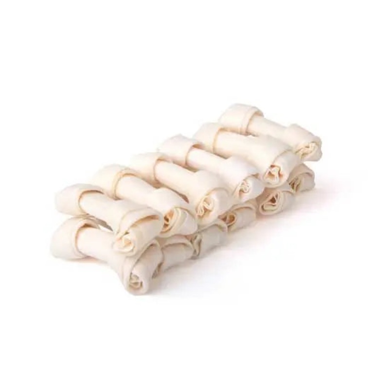 Kazoo Rawhide Knot Bone Dog Treat 6cm 5 Pack