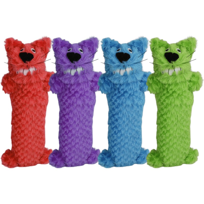 Loofa Cat for Cats – 10″ Assorted Toy