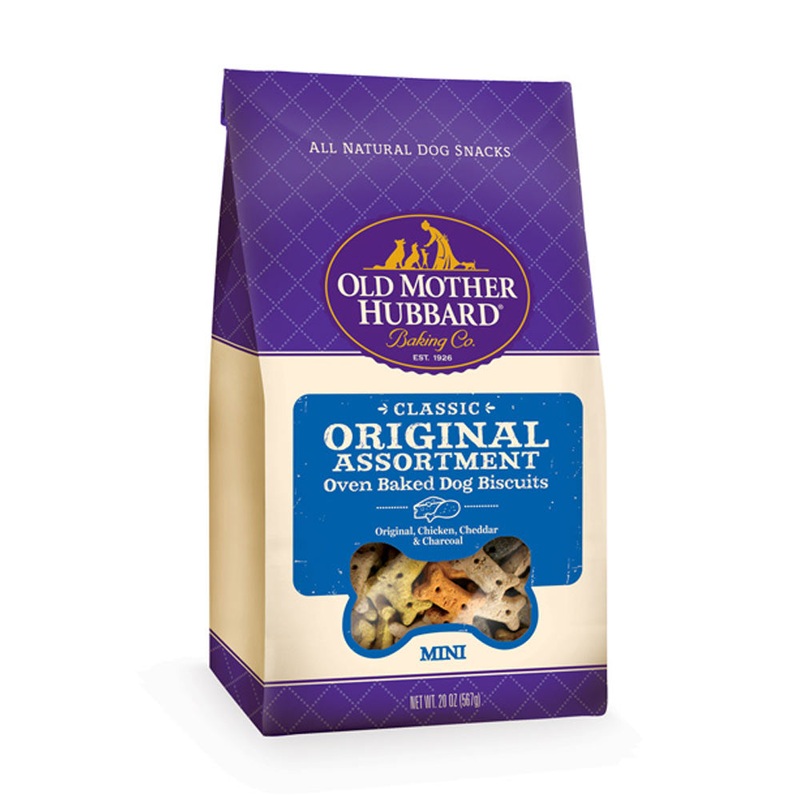Old Mother Hubbard Classic Original Assortment Oven-Baked Mini Dog Biscuits 20 Lbs