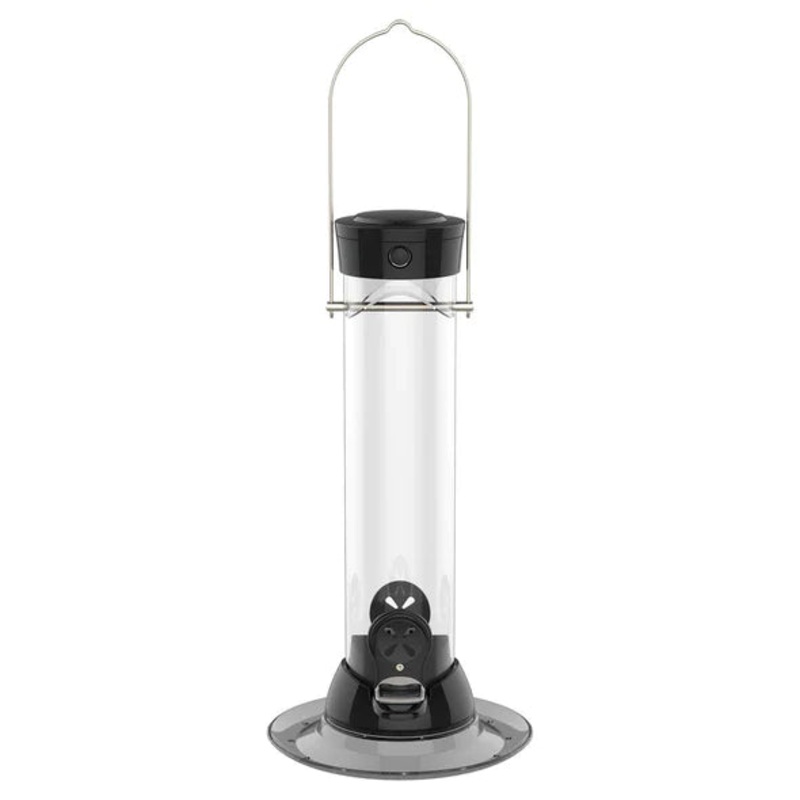 Classic Brands Droll Yankees Onyx Clever Clean Thistle Finch Feeder with Easy Opening