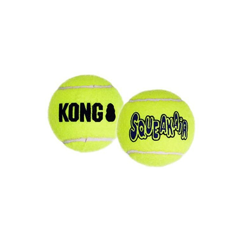 Kong SqueakAir Tennis Ball Dog Toy Large