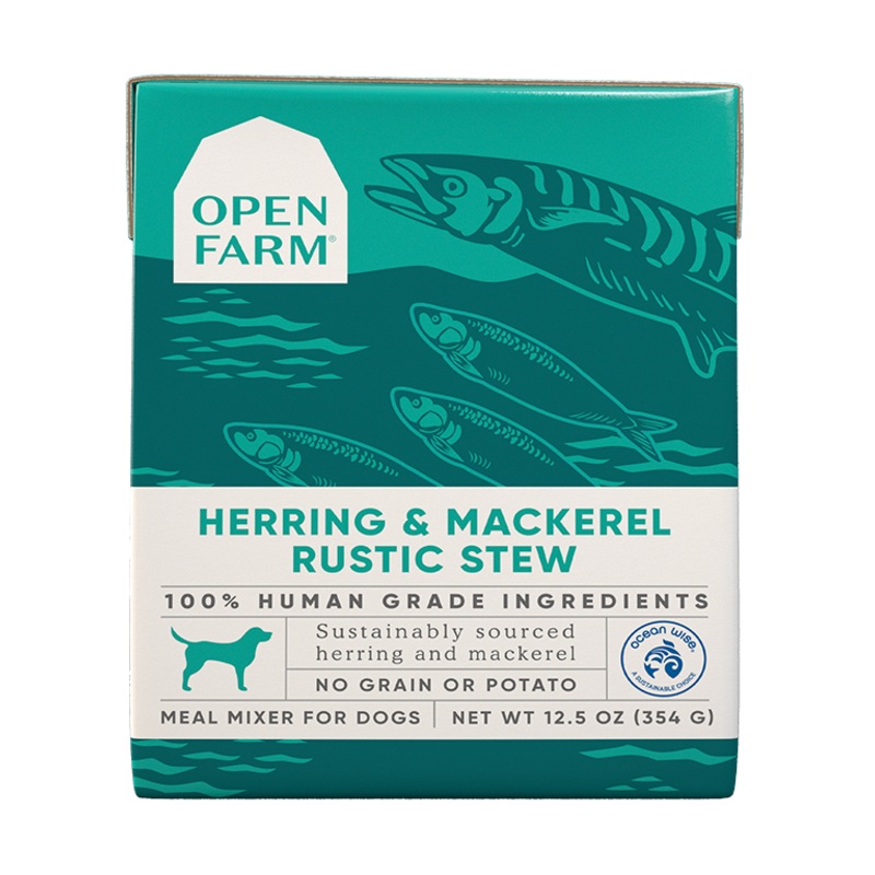Open Farm Herring & Mackerel Rustic Stew Wet Dog Food