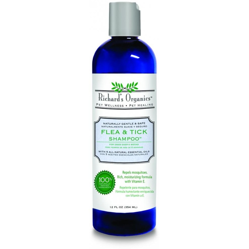 Richard’s Organics Flea and Tick Shampoo for Dogs