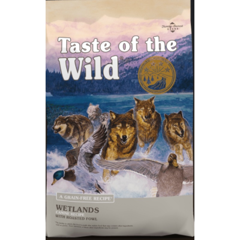 Taste of the Wild Wetlands Canine Recipe 15 lb