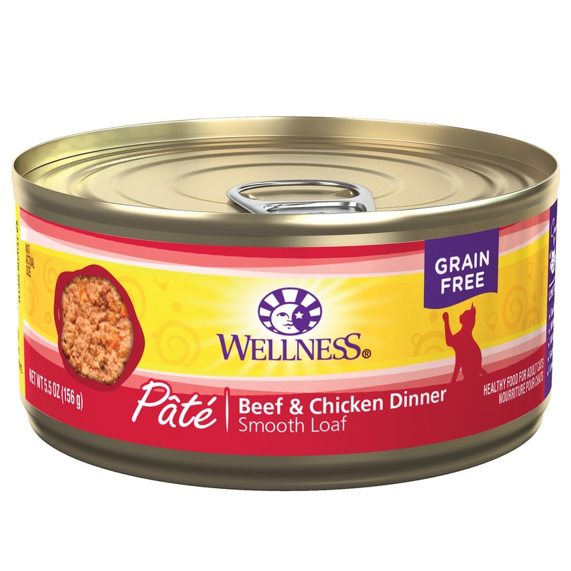 Wellness Complete Health Pt Beef & Chicken Cat 5.5oz Single 5.5oz