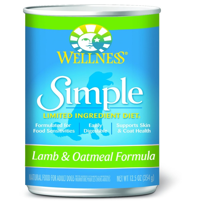 Wellness Simple Natural Limited Ingredient Diet Lamb and Oatmeal Recipe Wet Canned Dog Food