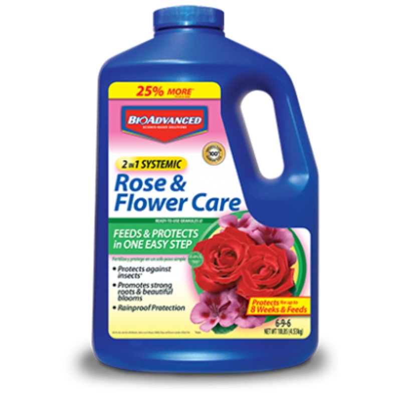 BioAdvanced 2-IN-1 SYSTEMIC ROSE & FLOWER CARE II 5 lb