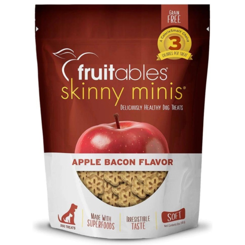 Skinny Minis Apple Bacon Soft & Chewy Training Dog Treats 5-oz