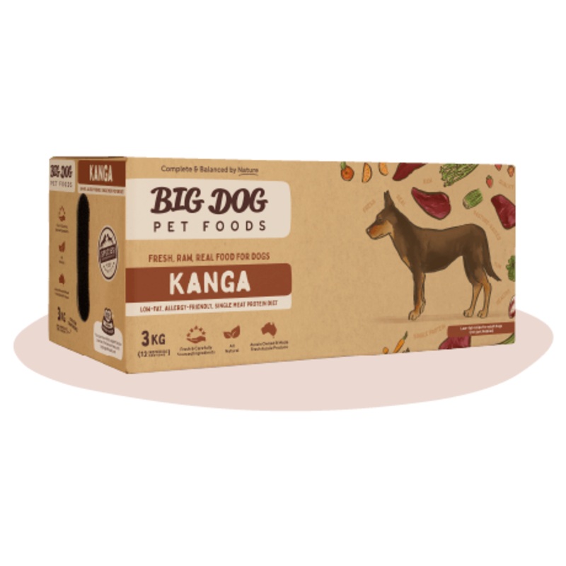 BIG DOG BARF DOG KANGA 3KG