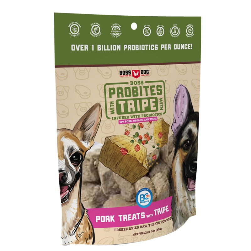 Boss Dog & Boss Cat Probites Pork Treats With Tripe