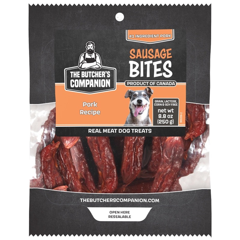 Butcher’s Companion Dog Sausage Bites Pork 8.8oz